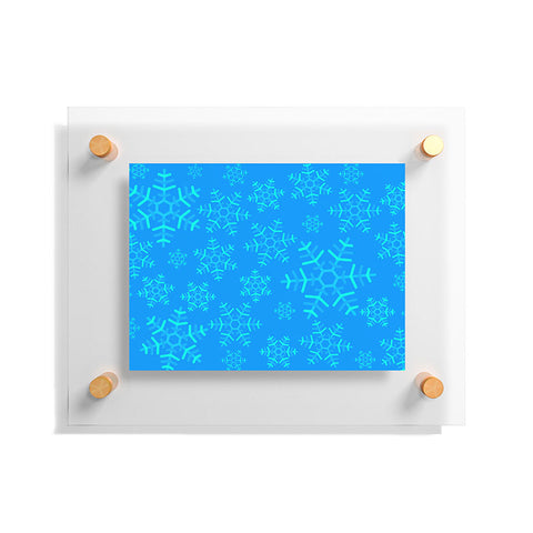 Fimbis Snowflakes Floating Acrylic Print