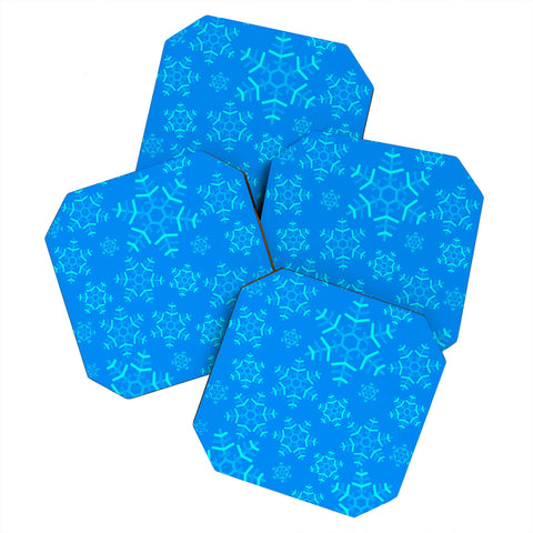Fimbis Snowflakes Coaster Set