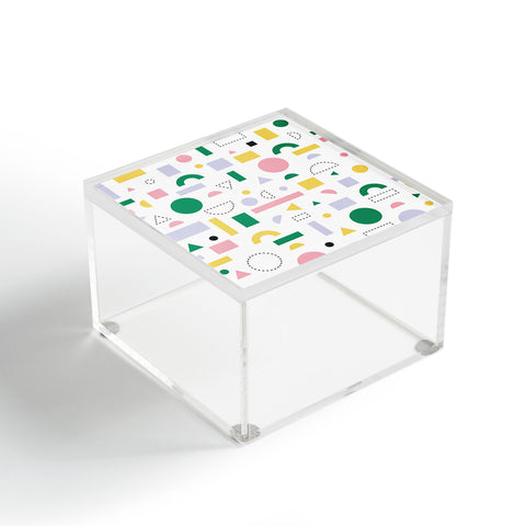 Fimbis Spring Geometric Shapes Acrylic Box