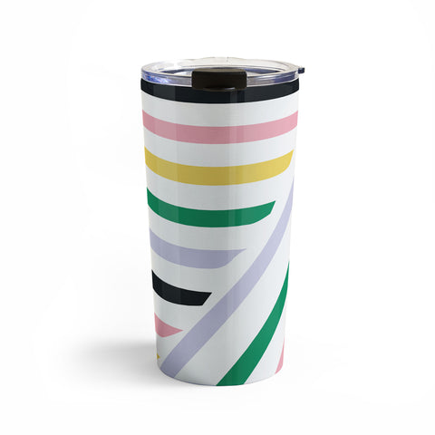 Fimbis Spring in Stripes Travel Mug