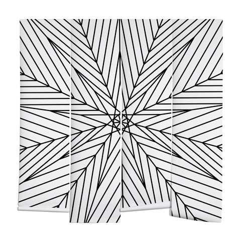 Fimbis Star Power Black and White 2 Wall Mural