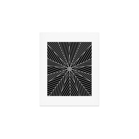 Fimbis Star Power Black and White Art Print