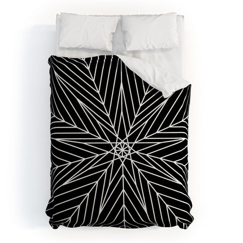 Fimbis Star Power Black and White Comforter