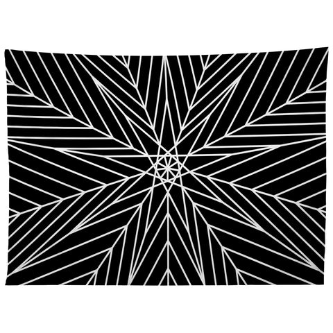 Fimbis Star Power Black and White Tapestry