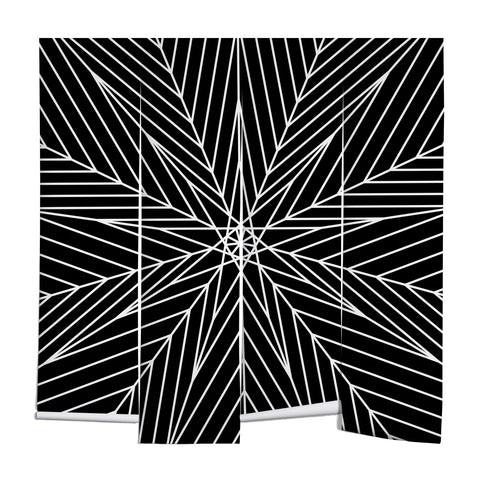 Fimbis Star Power Black and White Wall Mural