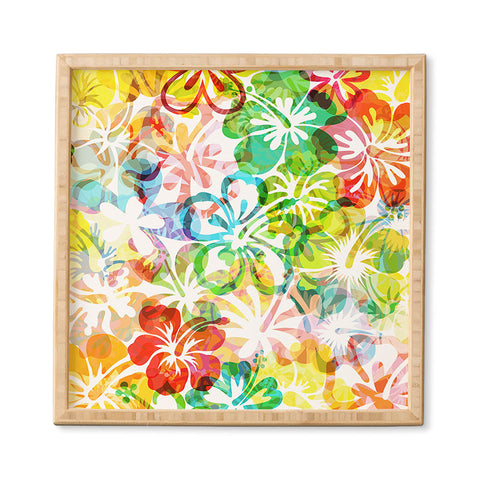 Fimbis Summer Flower Framed Wall Art