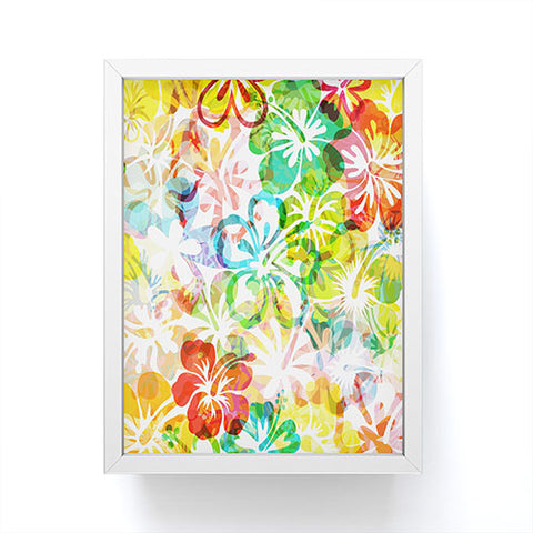 Fimbis Summer Flower Framed Mini Art Print
