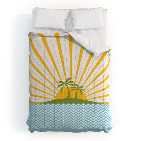 Fimbis Summer Sun Comforter