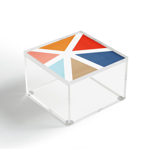 Fimbis Summers End Geometry Acrylic Box
