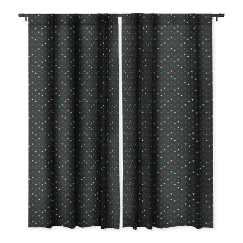 Fimbis Triangle Deluxe Blackout Window Curtain