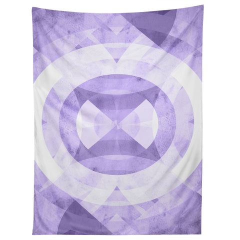 Fimbis Violet Circles Tapestry