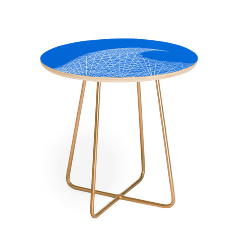 Fimbis Wave Round Side Table