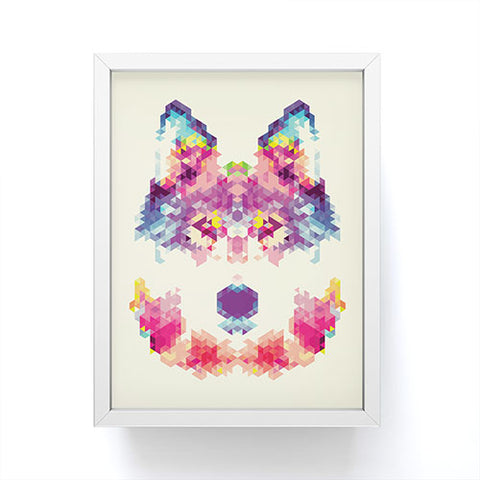 Fimbis Wolfie Framed Mini Art Print
