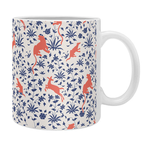Florent Bodart Animals and Plants Pattern Coffee Mug