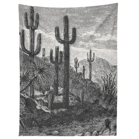 Florent Bodart Aster Cactus in Mountains Tapestry