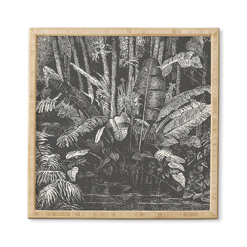 Florent Bodart Aster Palms in Water Framed Wall Art
