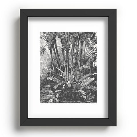 Florent Bodart Aster Palms in Water Recessed Framing Rectangle