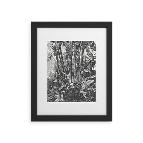 Florent Bodart Aster Palms in Water Framed Art Print