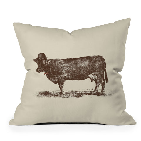 Florent Bodart Cow Cow Nut Throw Pillow