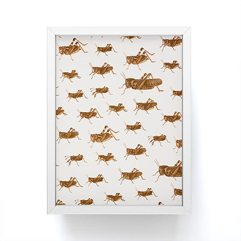 Florent Bodart Crickets Framed Mini Art Print