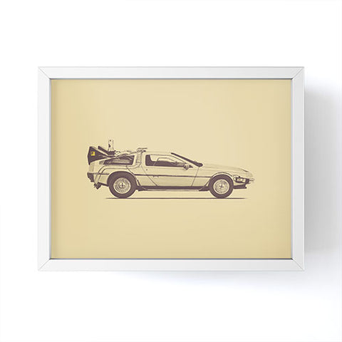 Florent Bodart Famous Cars 3 Framed Mini Art Print