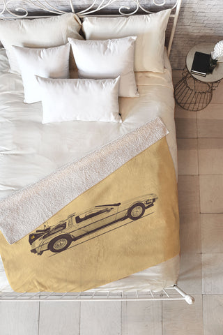Florent Bodart Famous Cars 3 Fleece Throw Blanket