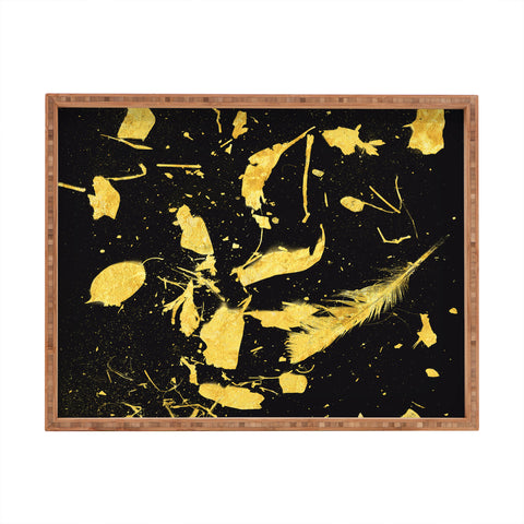 Florent Bodart Gold Blast Rectangular Tray