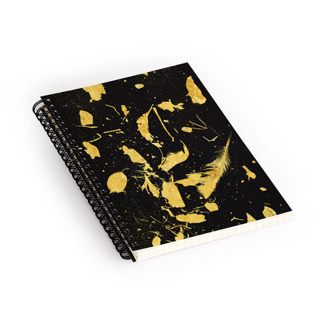 Florent Bodart Gold Blast Spiral Notebook