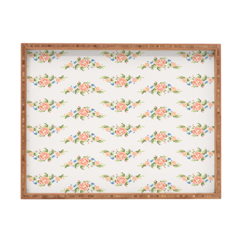 Florent Bodart Kitsch pattern Rectangular Tray
