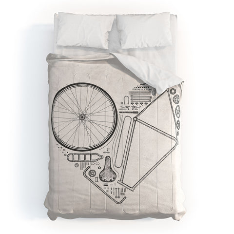 Florent Bodart Love Bike Comforter