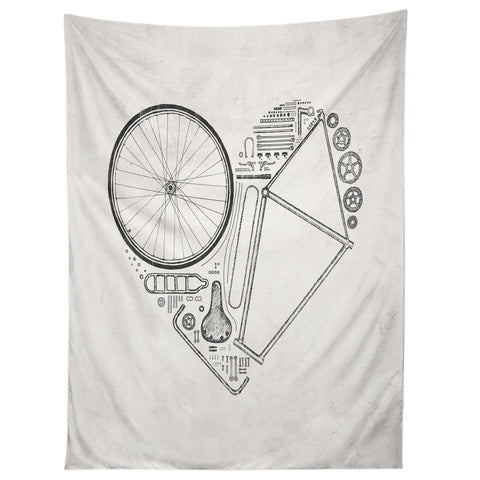 Florent Bodart Love Bike Tapestry