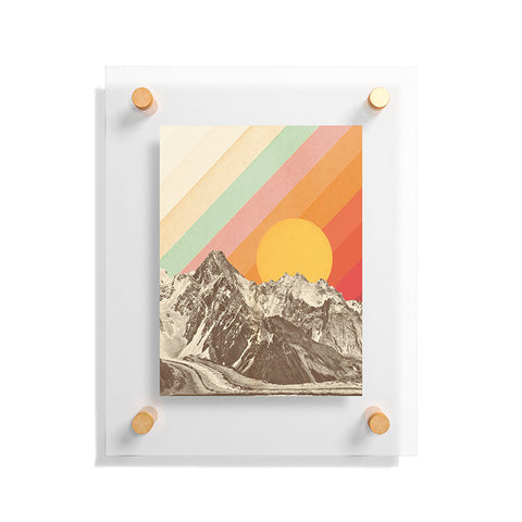 Florent Bodart Mountainscape 1 Floating Acrylic Print