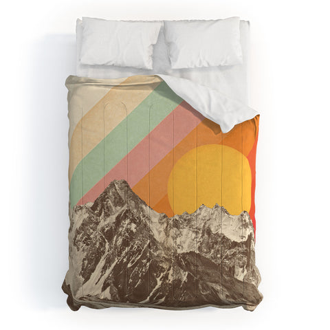 Florent Bodart Mountainscape 1 Comforter