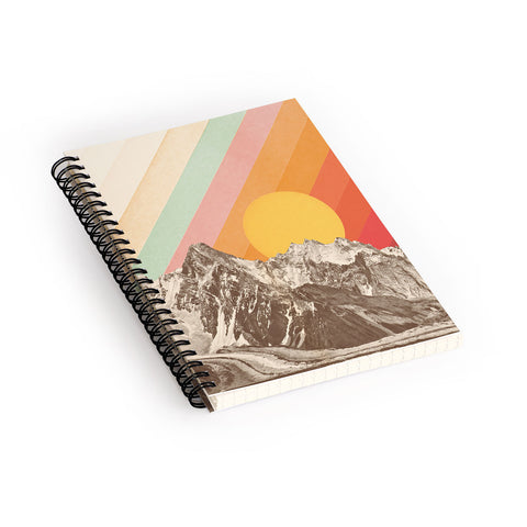 Florent Bodart Mountainscape 1 Spiral Notebook