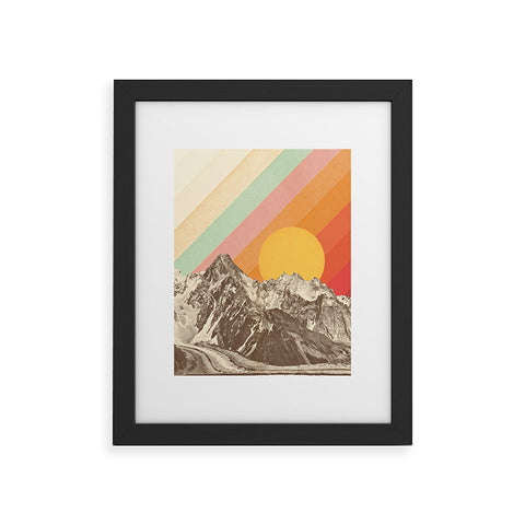 Florent Bodart Mountainscape 1 Framed Art Print