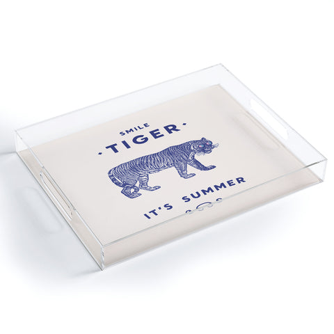 Florent Bodart Smile Tiger Acrylic Tray