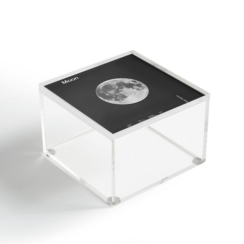 Florent Bodart Solar System Moon Acrylic Box