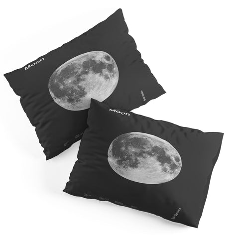Florent Bodart Solar System Moon Pillow Shams