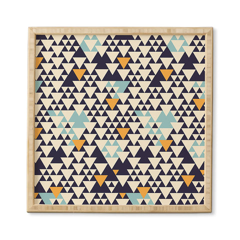 Florent Bodart Triangles and triangles Framed Wall Art