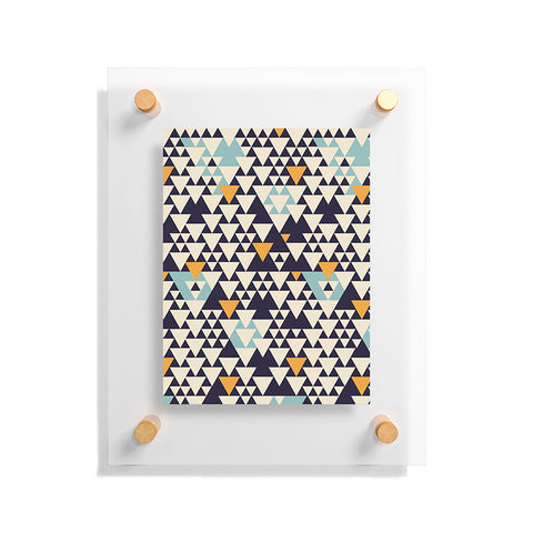 Florent Bodart Triangles and triangles Floating Acrylic Print
