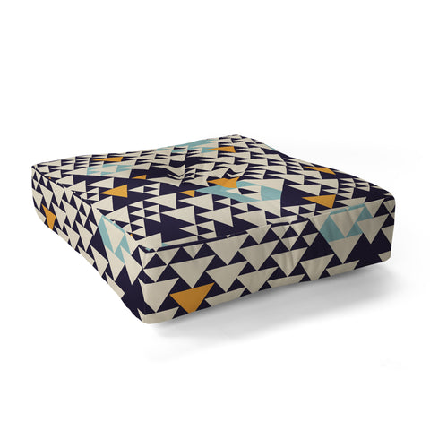 Florent Bodart Triangles and triangles Floor Pillow Square