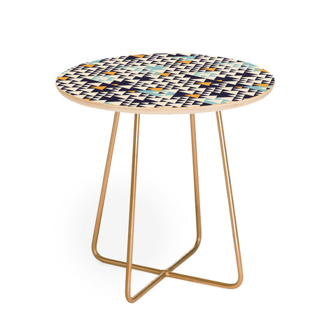 Florent Bodart Triangles and triangles Round Side Table