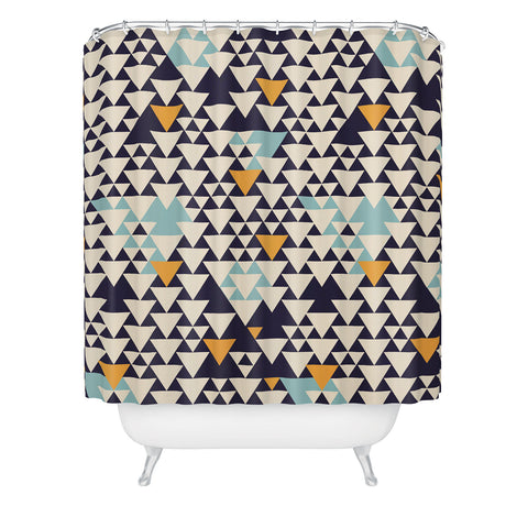 Florent Bodart Triangles and triangles Shower Curtain