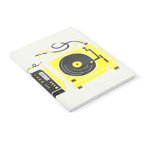 Fox And Velvet DJ Vinyl Decks And Mixer Notebook