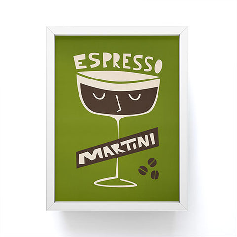 Fox And Velvet Espresso Martini Framed Mini Art Print
