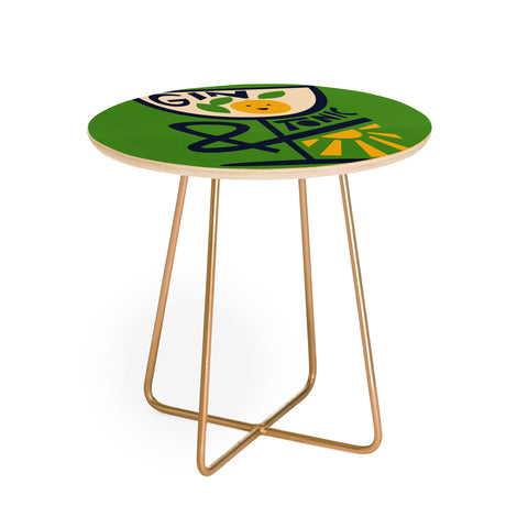 Fox And Velvet Gin Tonic Round Side Table