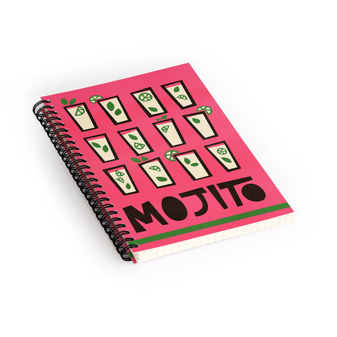 Fox And Velvet Mojito Spiral Notebook