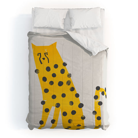 Fox And Velvet Speedy Cheetah Comforter