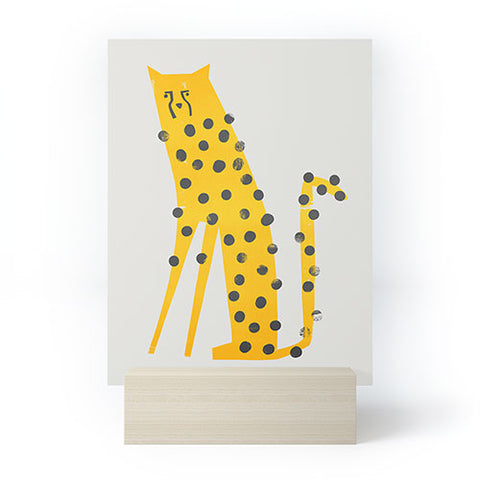 Fox And Velvet Speedy Cheetah Mini Art Print