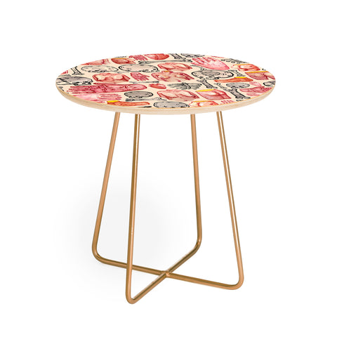 Francisco Fonseca my body Round Side Table